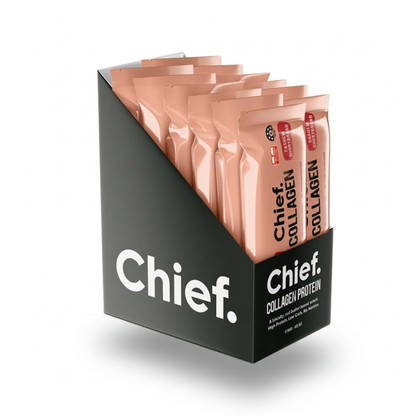 CHIEF COLLAGEN PROTEIN BAR (CASHEW SHORTBREAD)