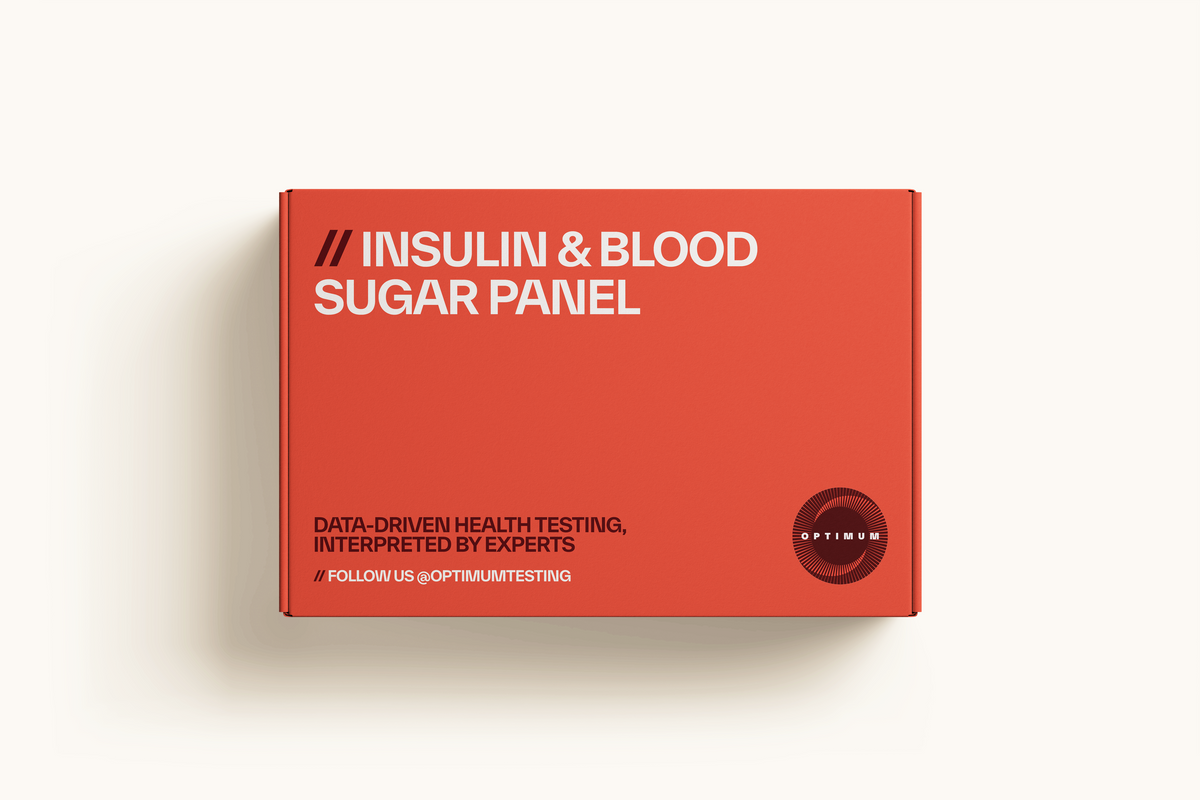 Insulin and Blood Sugar Panel by Optimum Testing