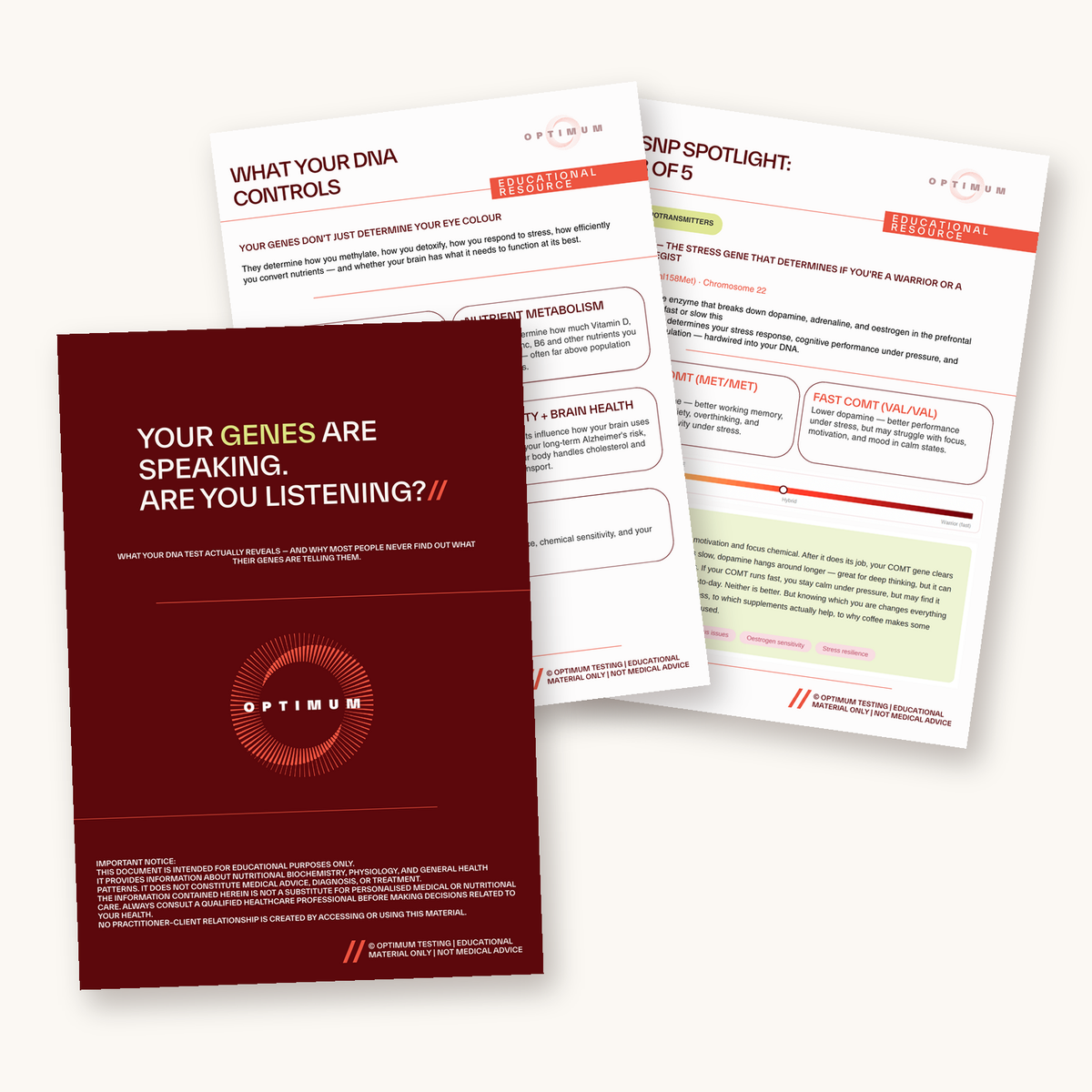 Your Genes Are Speaking. Are You Listening? free guide cover